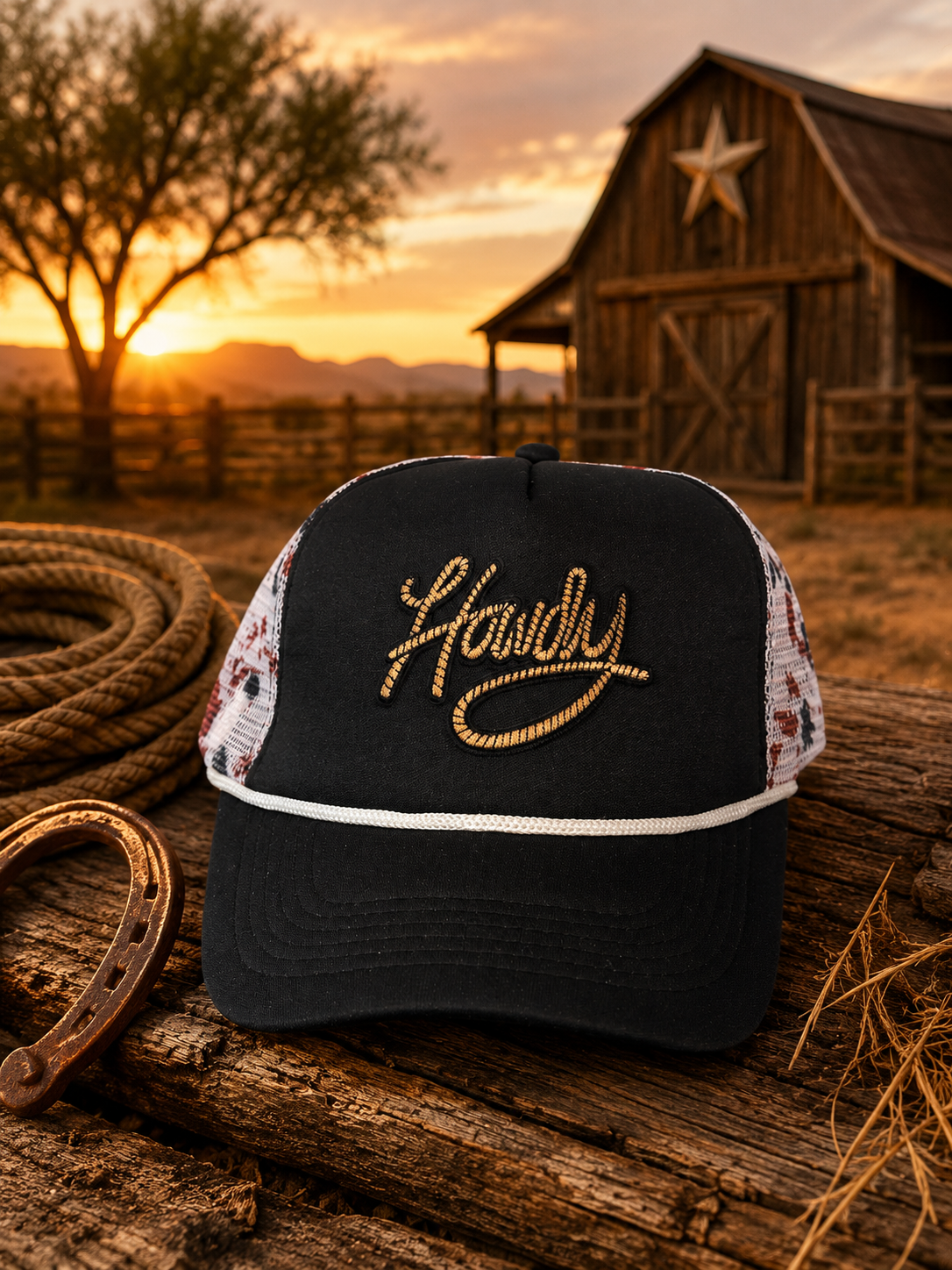 Howdy or Getting Rowdy Trucker Hat