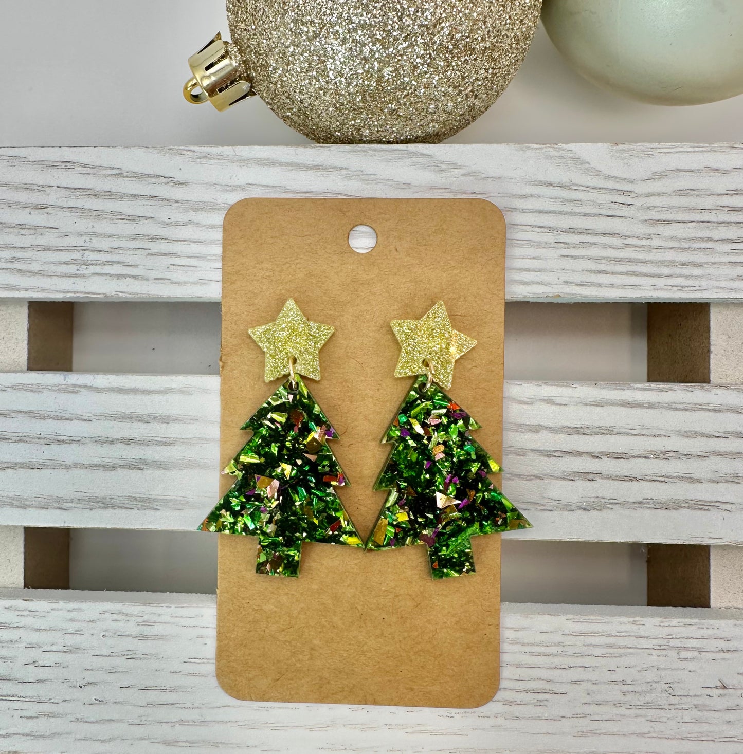 Christmas Tree Earrings