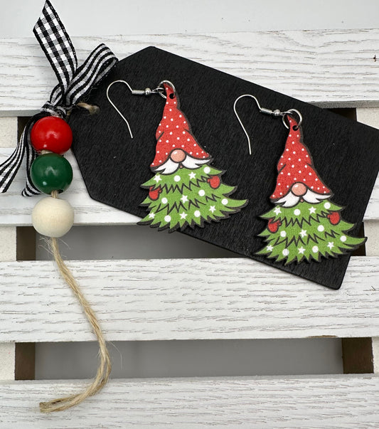 Christmas Gnome Earrings