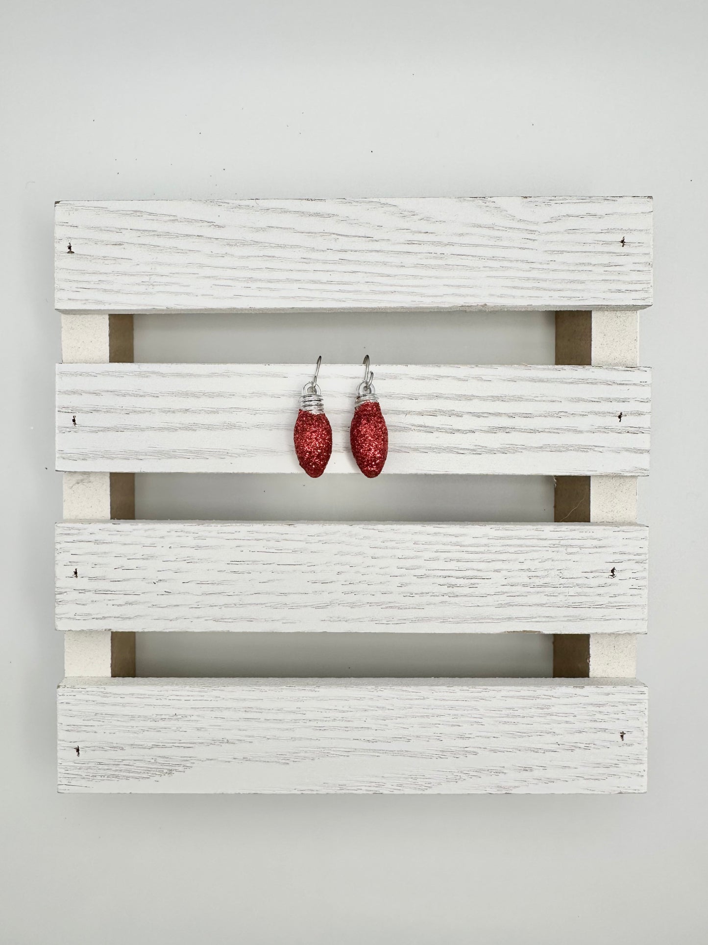 Christmas Light Earrings
