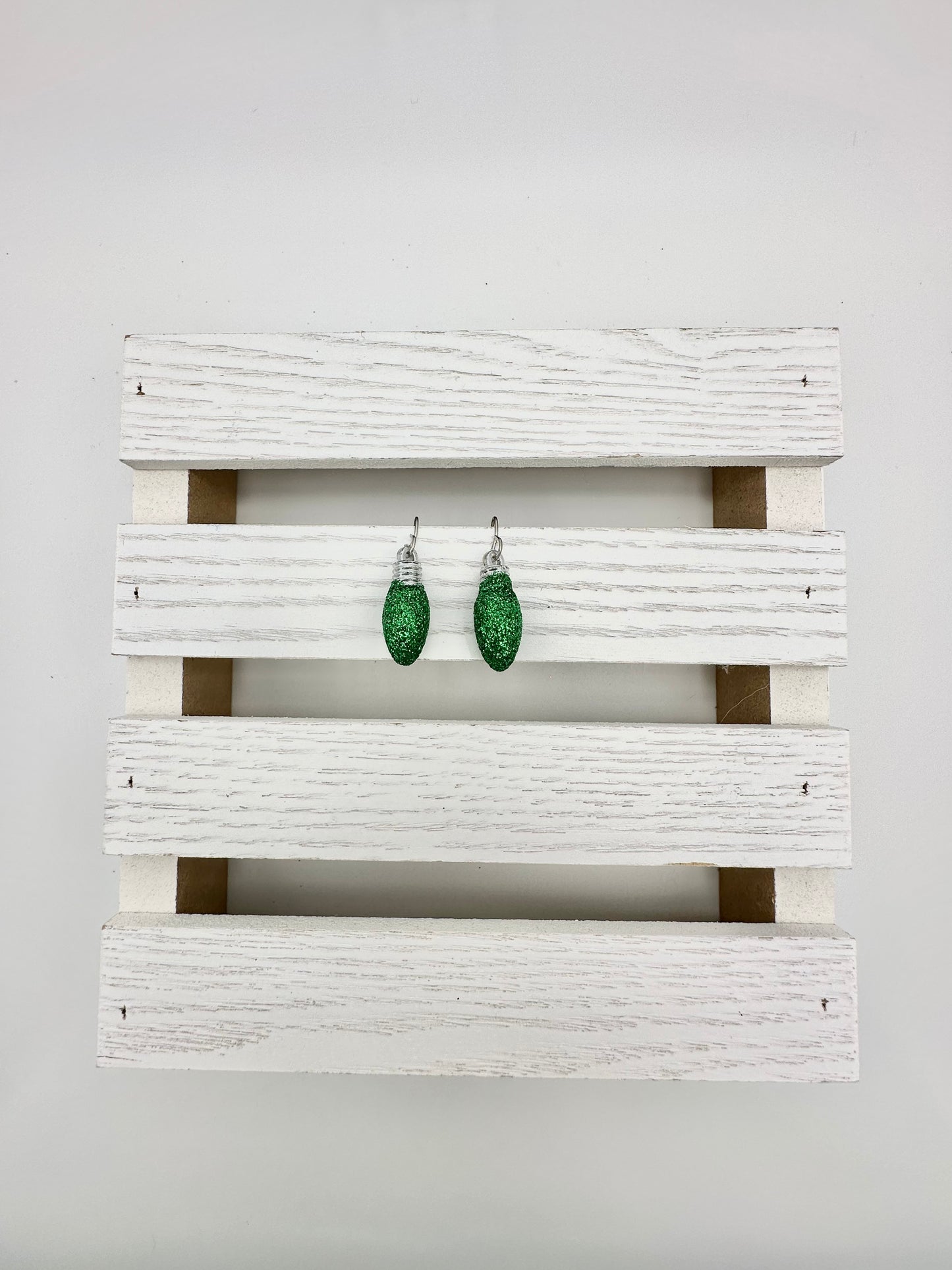 Christmas Light Earrings