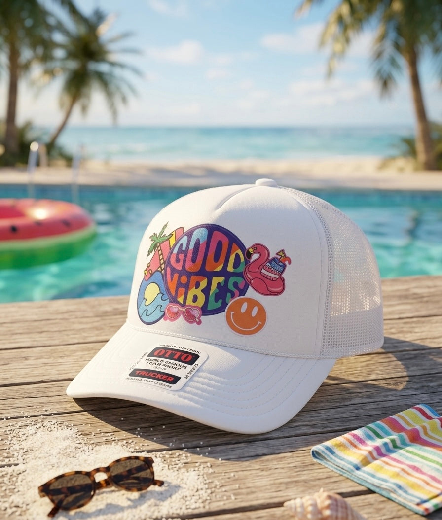 Good Vibes Trucker Hat