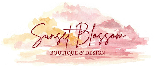 Sunset Blossom Boutique logo