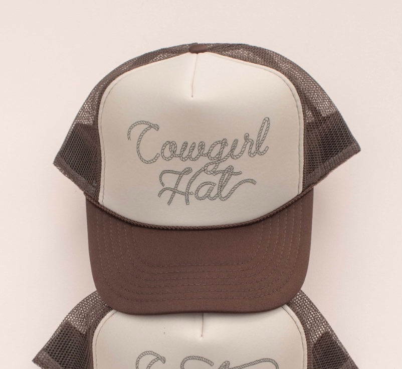 Cowgirl Trucker Hat