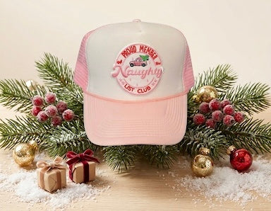 Naughty List Club Trucker Hat
