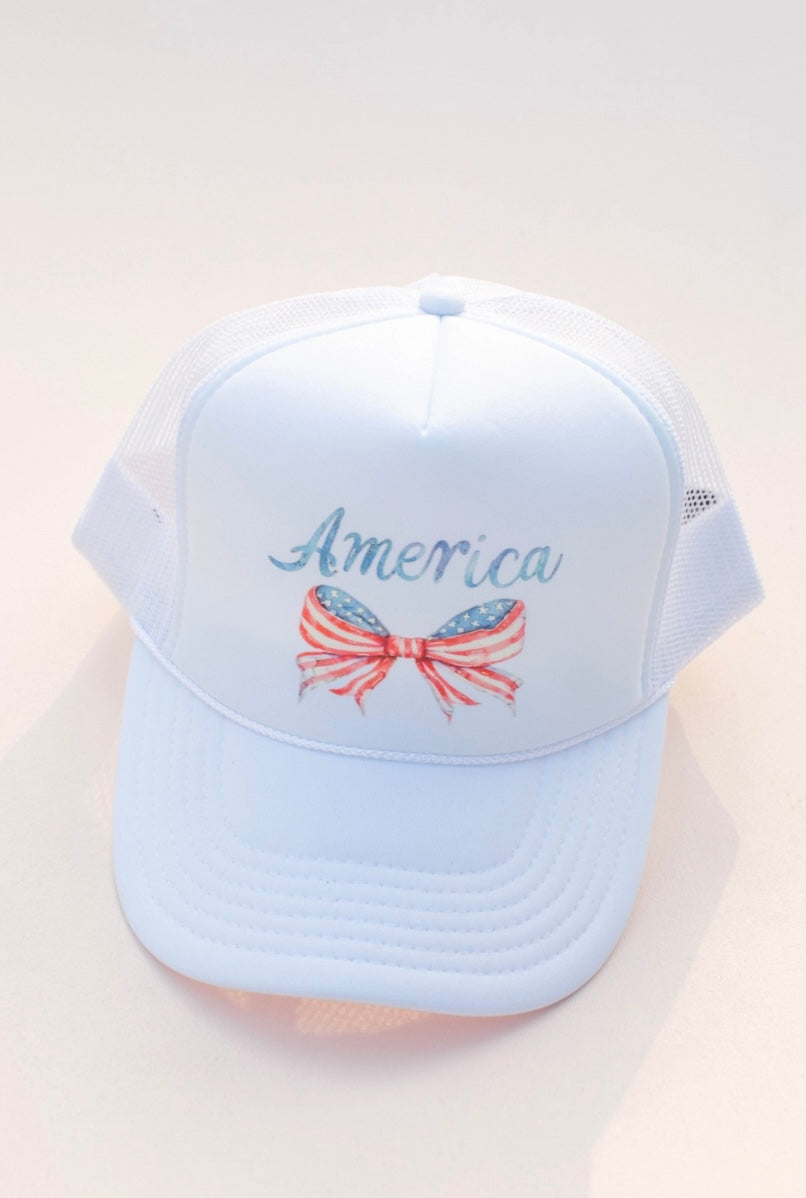 America Bow Trucker Hat