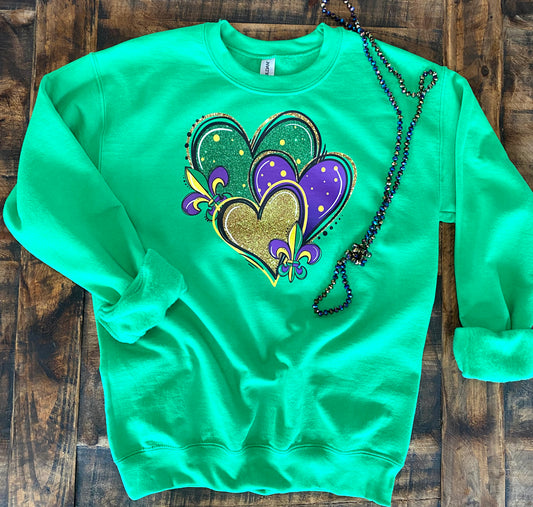 Mardi Gras Sweatshirt