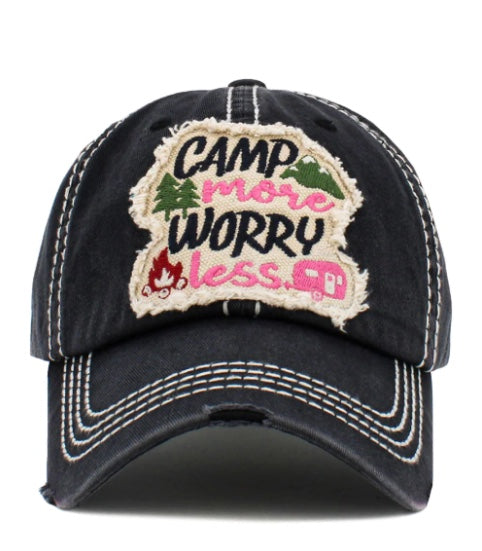 Camping Ball Cap