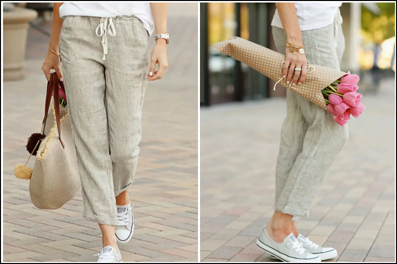 Casual Linen Pants