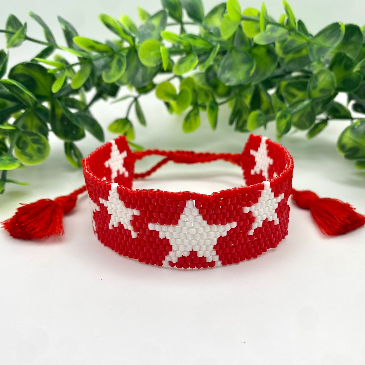 Beaded Star Bracelet