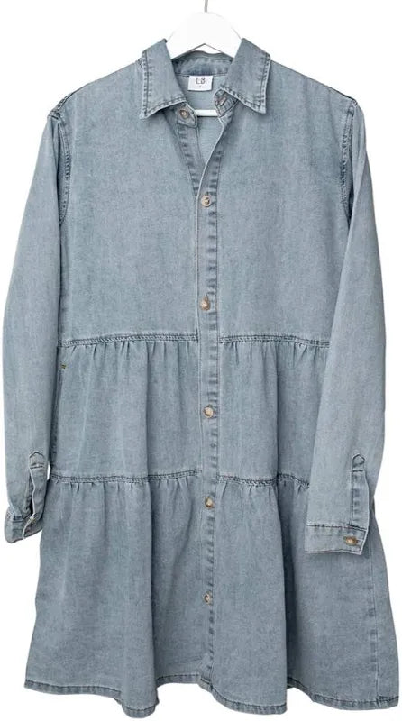 Chambray Denim Dress