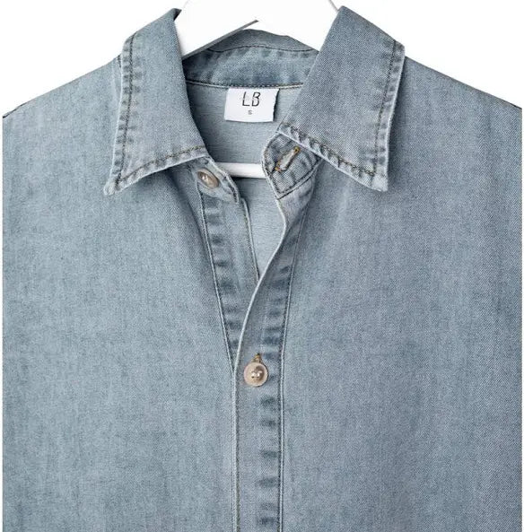 Chambray Denim Dress