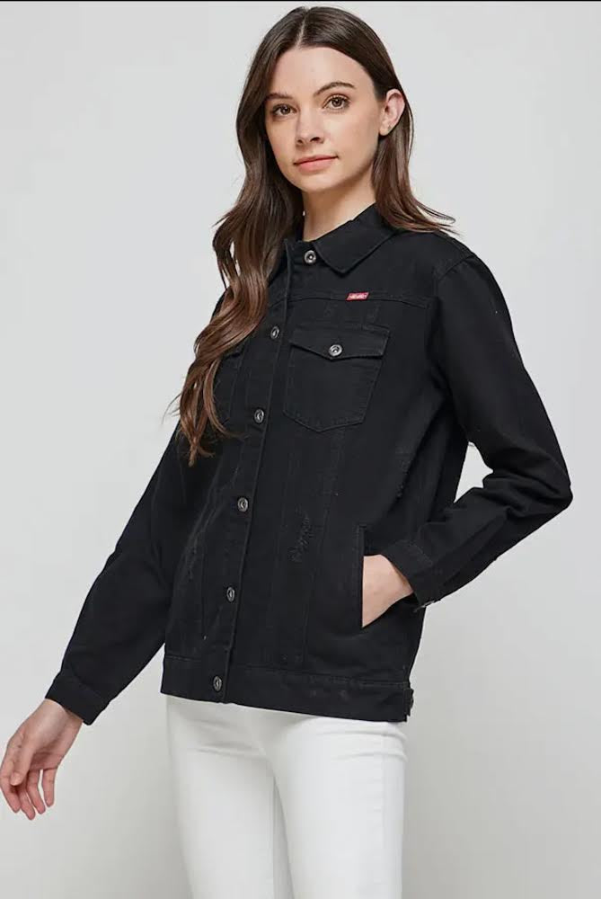 Black Denim Jacket