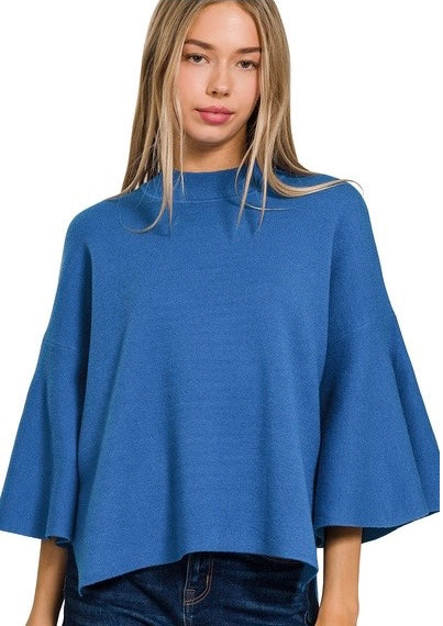 Bell Sleeve Sweater