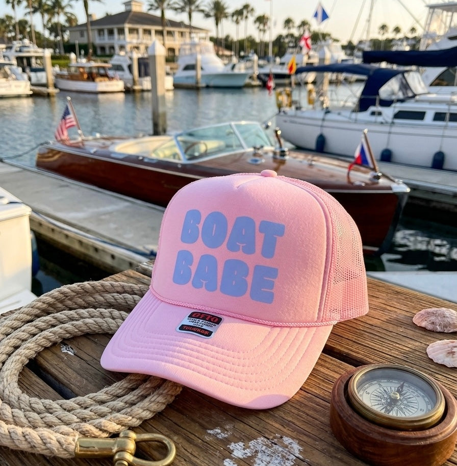 Boat Babe Trucker Hat