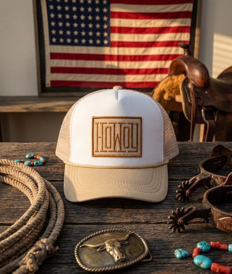 Howdy or Getting Rowdy Trucker Hat