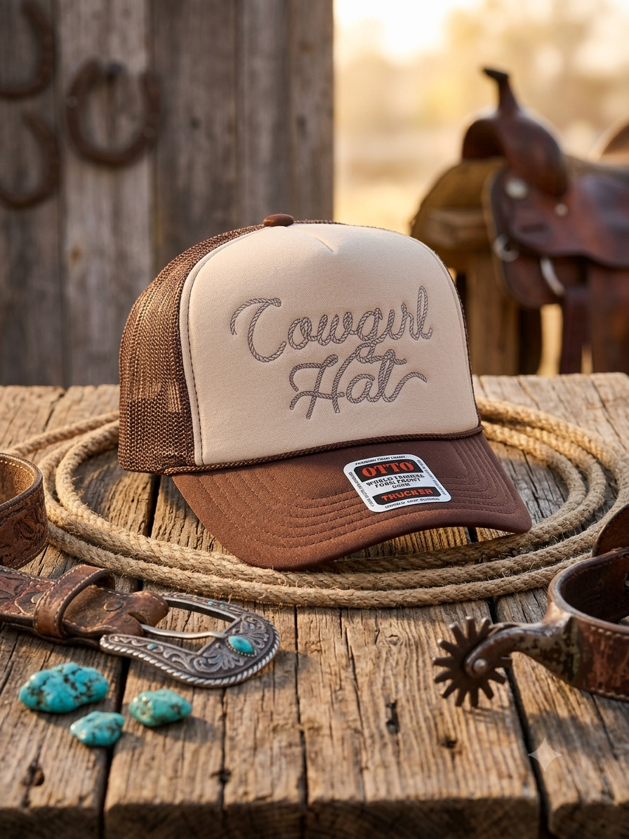 Cowgirl Trucker Hat