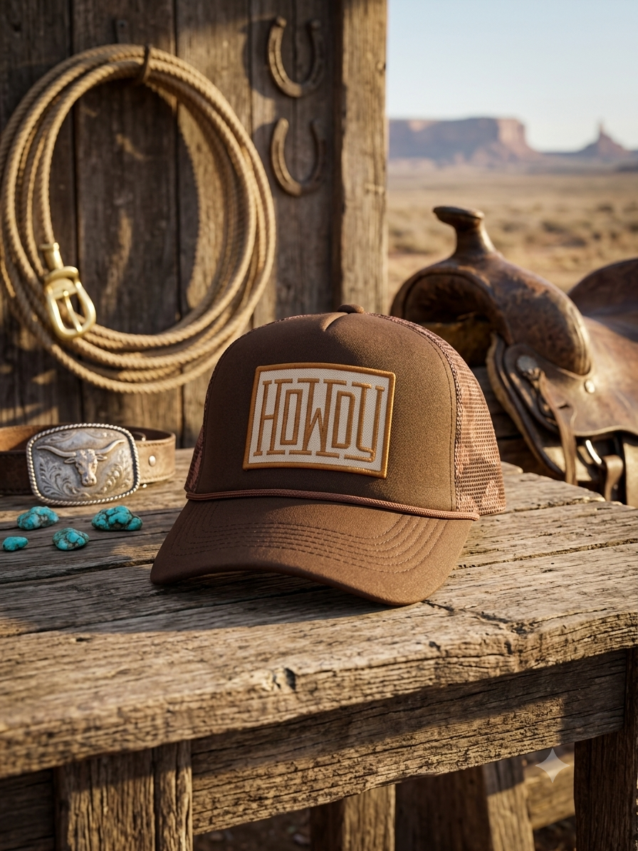 Howdy or Getting Rowdy Trucker Hat