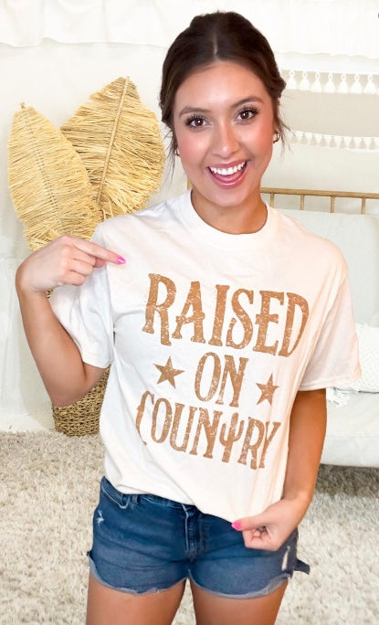 Raised On Country Tee